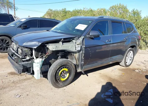 2019 Volkswagen Atlas 3.6L V6 Se W/Technology from USA, damaged, VIN 1V2WR2CA1KC515797